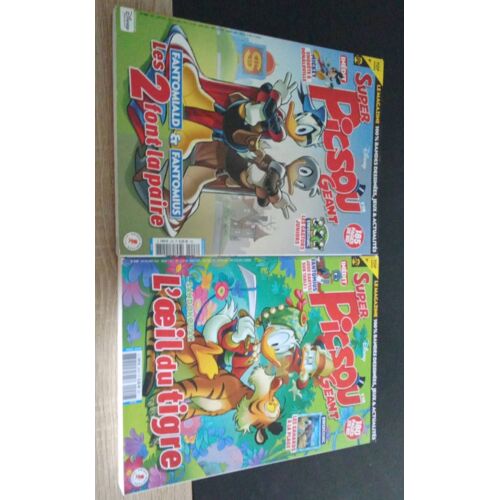 Lots Revue Super Picsou Géant 248/249