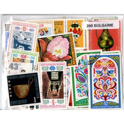 Lot 200 Timbres De Bulgarie