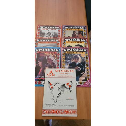 Lot De 7 Revues Nitassinan Notre Terre