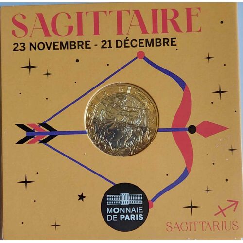 Pièce De Monnaie Française De 5 Euros 2026, Signe Du Zodiac, Sagittaire / Sagittarius