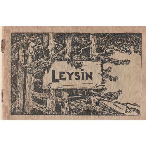 Leysin 1450 M Station Climatique D'Altitude - Sanatorium Grand Hôtel - 1905 - 42 Pages Illustrées 13x19 Cm