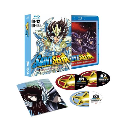 Saint Seiya: The Hades C (2002) (Box 5 / Los Caballeros Del Zodiaco: La Saga De Hades (Box 5, Saga De Hades Infierno / Elíseos) (Blu Ray(