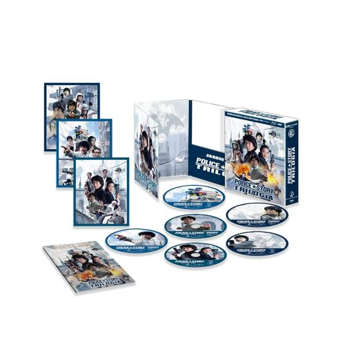 Police Story Trilogy (1985, 1988, 1992) (Collector) (Blu Ray 4k Ultra Hd)