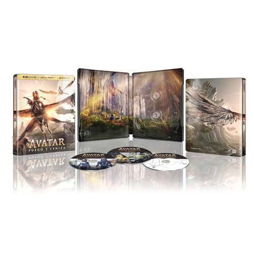 Avatar : De Feu Et De Cendres (2025) (Blu Ray 4k Ultra Hd) (Steelbook) / Avatar: Fire And Ash