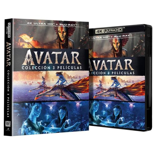 Avatar (2009, 2022, 2025) Coffret (Blu Ray 4k Ultra Hd) / Avatar: Pack