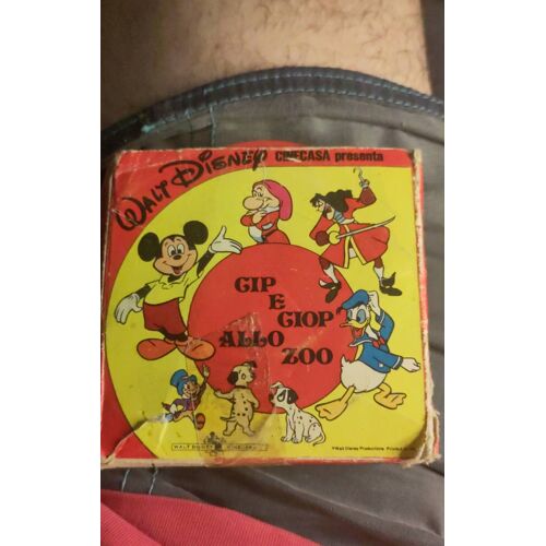 Tac Et Tactac Au Zoo Avec Donald Gardien Et L'Éléphant - Cip E Ciop Allo Zoo Film Dessin Animé Super 8 Super8 Couleur 2436 Walt Disney Cinecasa 12m