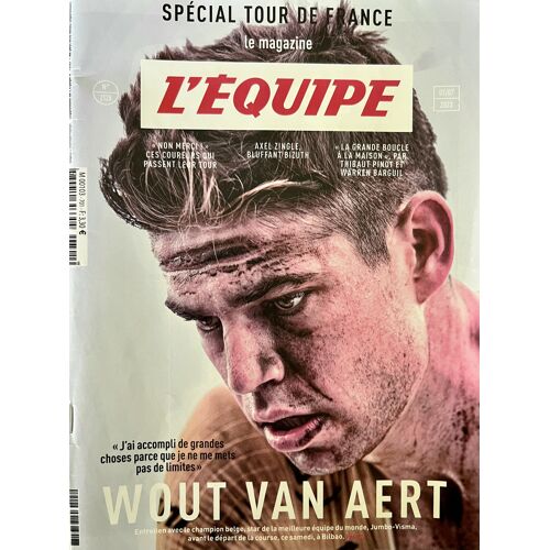 L'Équipe Magazine N°701 (Suppl N°25157 - Spécial Tour De France 2023 - Wout Van Aert, Thibaut Pinot, Warren Barguil, Axel Zingle, Victor Wembanyama, Marcel Le Roux, Céline Rousseaux, Marion Bartoli...