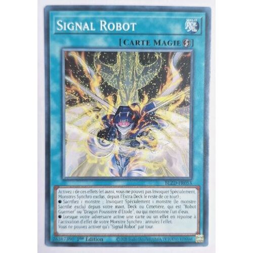 Yu Gi Oh Blzd Fr053 Signal Robot