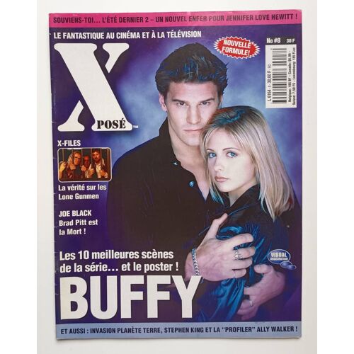Xposé Numéro 8 - Buffy, X-Files La Vérité Sur Les Lone Gunmen, Rencontre Avec Joe Black Brad Pitt, Invasion Planète Terre, Virus Jamie Lee Curtis, Matrix K. Reeves, Profiler Ally Walker, Pleasantville