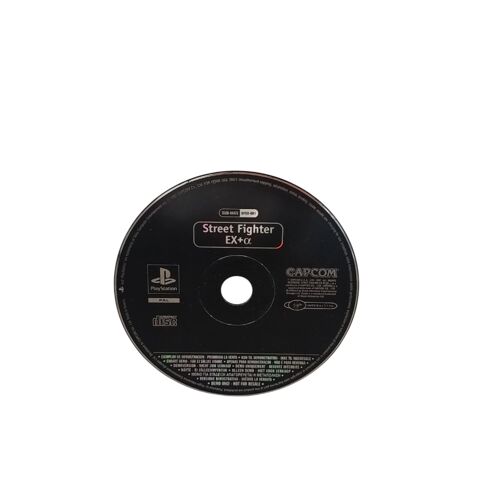 Version démo promotionnelle officielle PAL Street Fighter EX+a (SLED-00473 / SFEX-001)