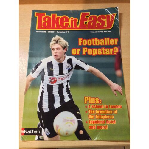 Revue Takeit Easy Numero 1 Footballer Or Popstar