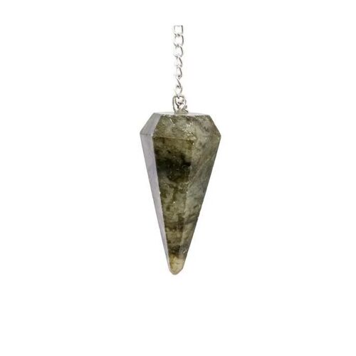 Pendule Divinatoire Facetté En Hématite Qualité A Bivea Pendule Esoterique - Pendule Divinatoire - Pendule Radiesthesie