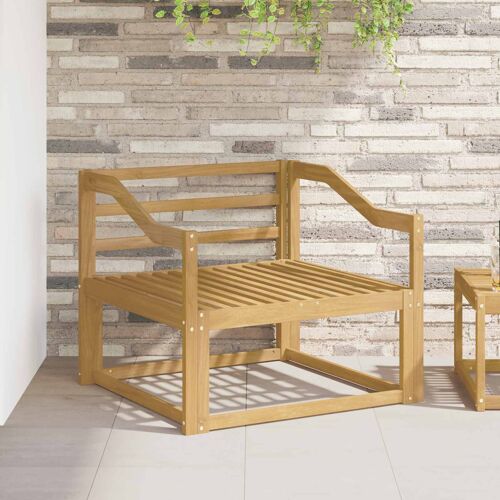 vidaXL Module d'accoudoirs 2 pcs Blanc 79 x 4 x 73 cm