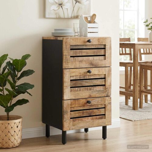vidaXL Armoires de rangement Naturel 40 x 33 x 75 cm