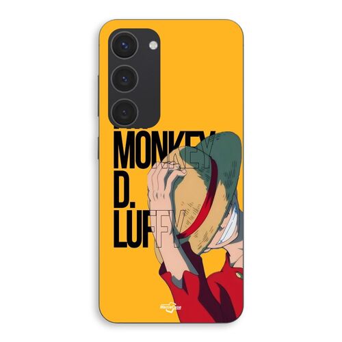 Coque Pour Samsung Galaxy S23 Plus One piece im monkey luffy manga anime Maniacase
