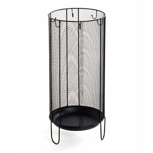 Porte-Parapluies en Métal "Laqué" 58cm Noir