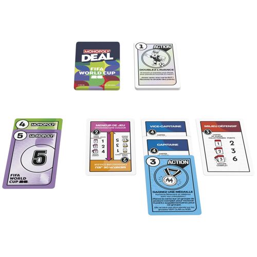 Hasbro Monopoly Deal Fifa World Cup Édition 2026