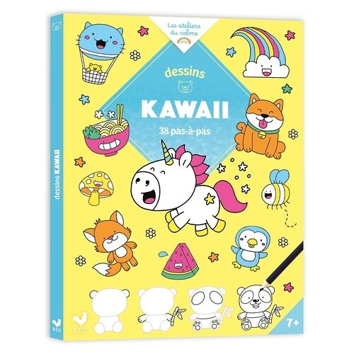 Dessins Kawaii - 38 Pas-À-Pas