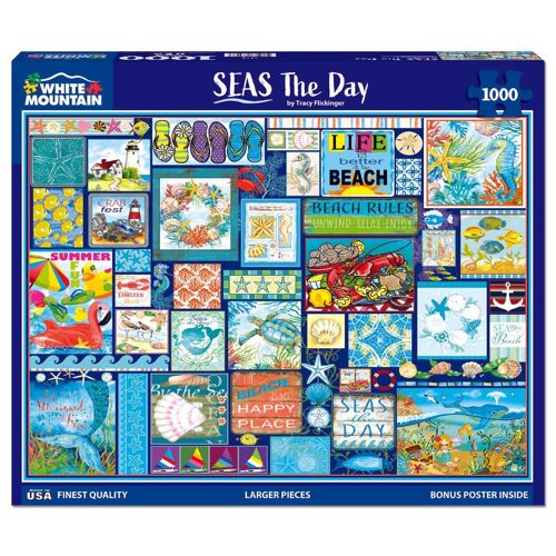 White Mountain Puzzles 724819267606 puzzle Jeu de puzzle 1000 pièces Art
