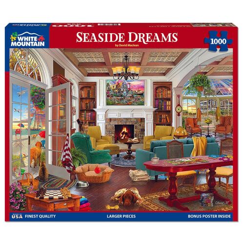 White Mountain Puzzles 724819266500 puzzle Jeu de puzzle 1000 pièces Art
