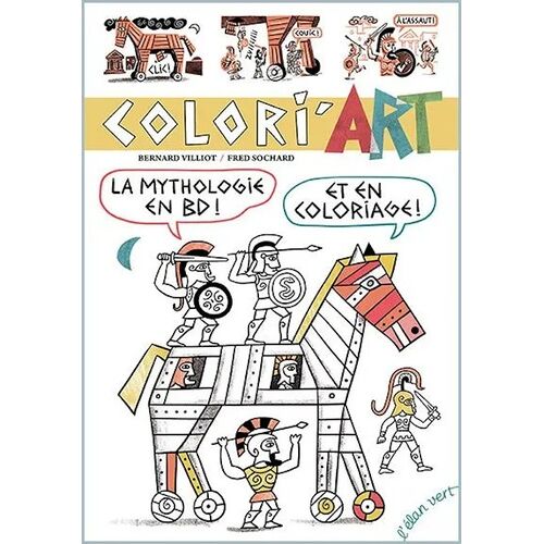 Colori'art - La Mythologie En Bd Et En Coloriage !