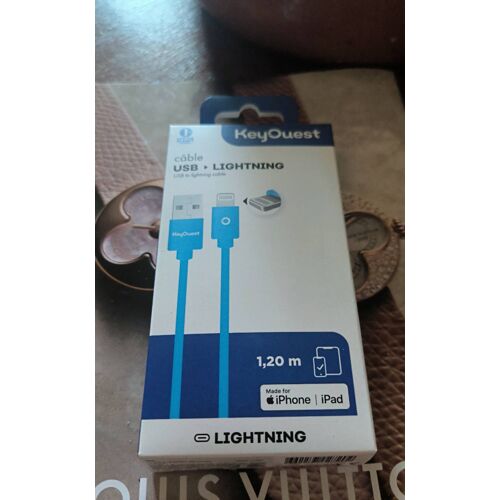 Câble USB Lightning 1,20 m made for iPhone