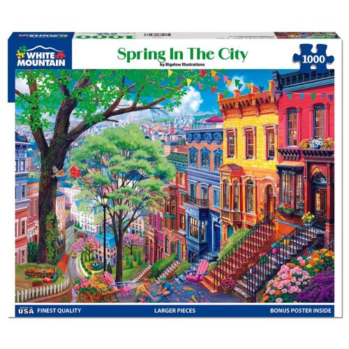 White Mountain Puzzles 724819268726 puzzle Jeu de puzzle 1000 pièces Art