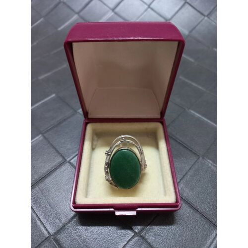 Bague Art Nouveau En Argent Taille 56 Mj20