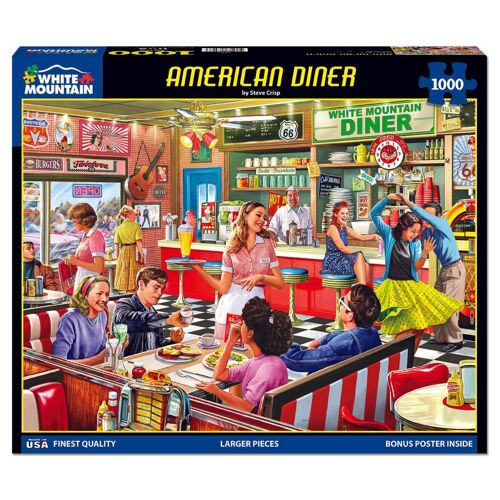 White Mountain Puzzles 724819261314 puzzle Jeu de puzzle 1000 pièces Art