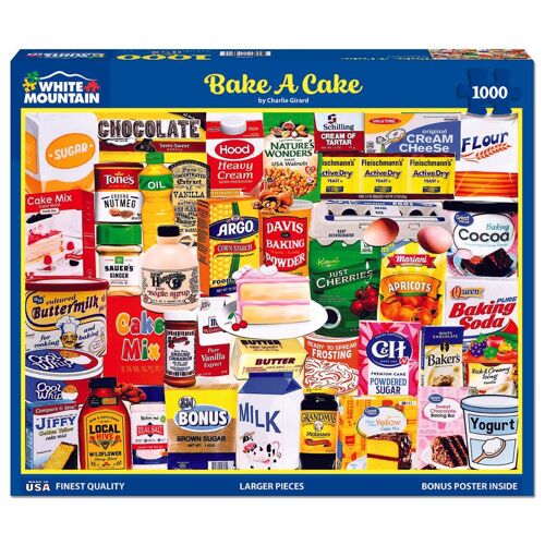 White Mountain Puzzles 724819269259 puzzle Jeu de puzzle 1000 pièces Art
