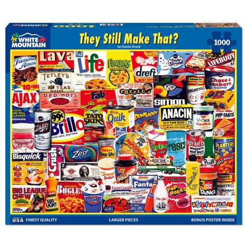 White Mountain Puzzles 724819267484 puzzle Jeu de puzzle 1000 pièces Art
