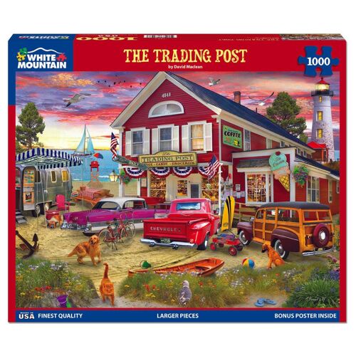 White Mountain Puzzles 724819267286 puzzle Jeu de puzzle 1000 pièces Art