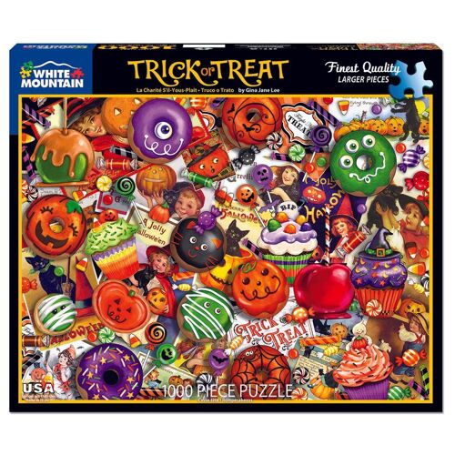 White Mountain Puzzles 724819264896 puzzle Jeu de puzzle 1000 pièces Art