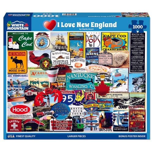 White Mountain Puzzles 724819257829 puzzle Jeu de puzzle 1000 pièces Art