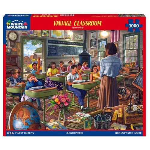 White Mountain Puzzles 724819268276 puzzle Jeu de puzzle 1000 pièces Art