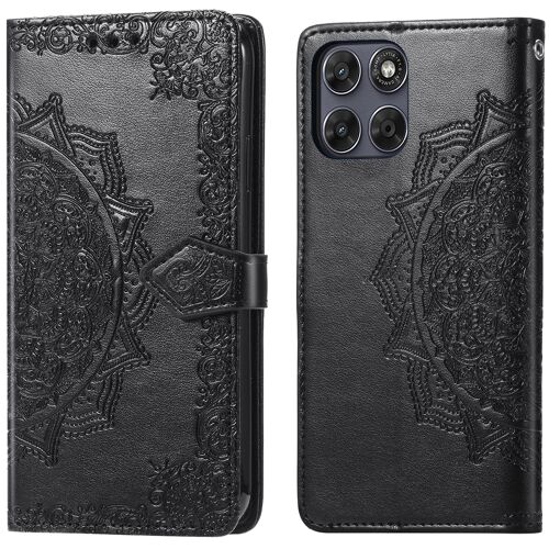 imoshion Etui de télephone Mandala Motorola Moto G77 Noir