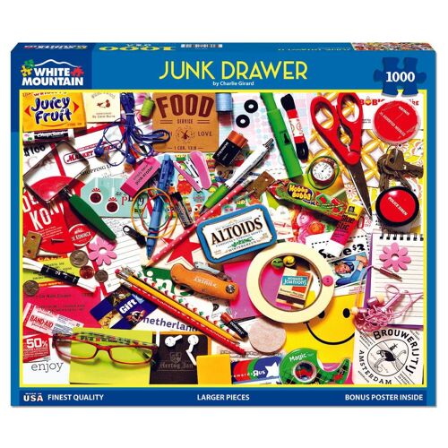 White Mountain Puzzles 724819268191 puzzle Jeu de puzzle 1000 pièces Art
