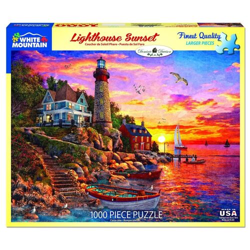 White Mountain Puzzles 724819263783 puzzle Jeu de puzzle 1000 pièces Art