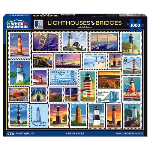 White Mountain Puzzles 724819267385 puzzle Jeu de puzzle 1000 pièces Art