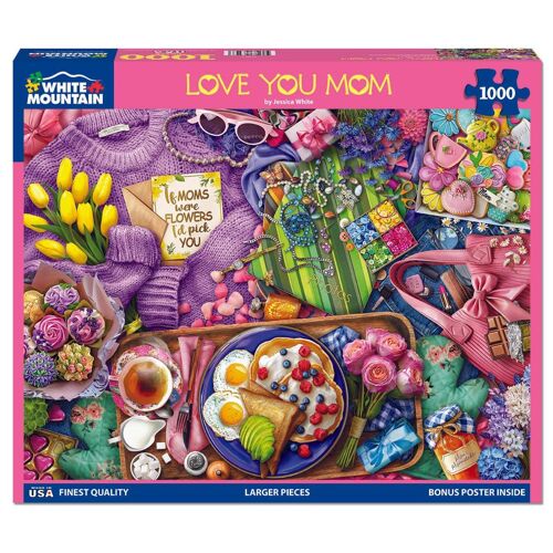 White Mountain Puzzles 724819269068 puzzle Jeu de puzzle 1000 pièces Art