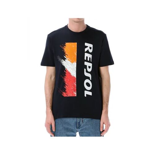 T-Shirt - Vertical Repsol Moto Gp Homme Bleu