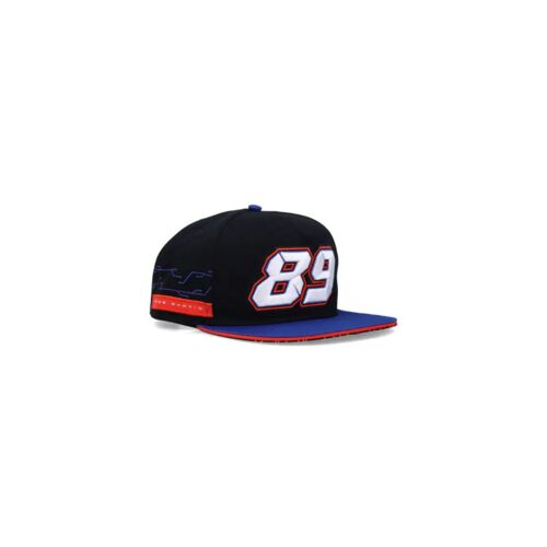 Casquette Plate Jorge Martin 89 Moto Gp- Broderie 3d, Noire