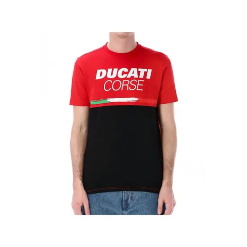 T-Shirt Homme Ducati Racing - Ducati Corse Moto Gp Homme Rouge/Noir