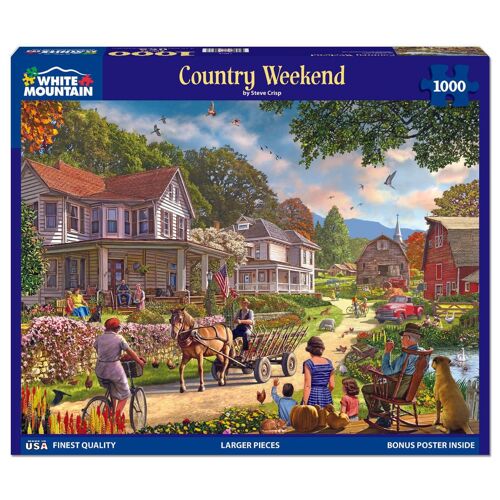 White Mountain Puzzles 724819267507 puzzle Jeu de puzzle 1000 pièces Art