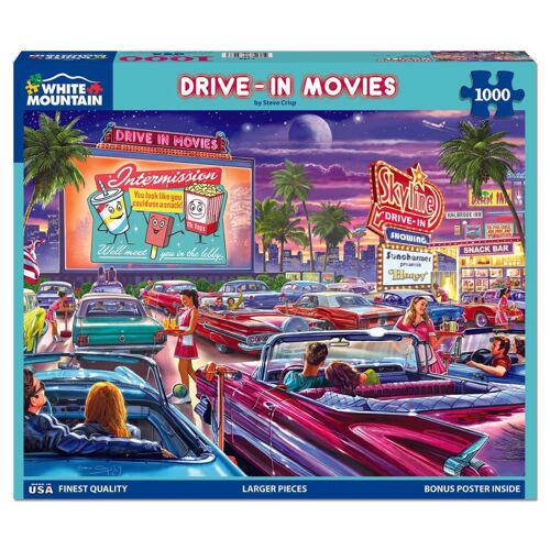 White Mountain Puzzles 724819262694 puzzle Jeu de puzzle 1000 pièces Art