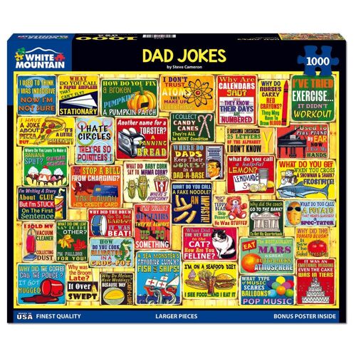 White Mountain Puzzles 724819267804 puzzle Jeu de puzzle 1000 pièces Art