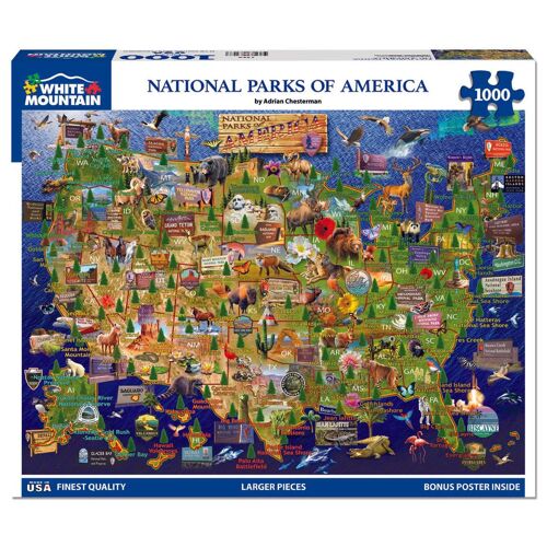 White Mountain Puzzles 724819268252 puzzle Jeu de puzzle 1000 pièces Art