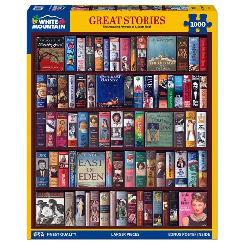 White Mountain Puzzles 724819266319 puzzle Jeu de puzzle 1000 pièces Art