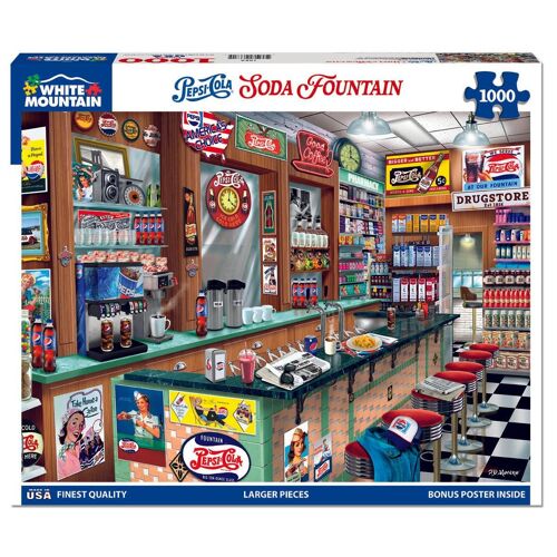 White Mountain Puzzles 724819266715 puzzle Jeu de puzzle 1000 pièces Art
