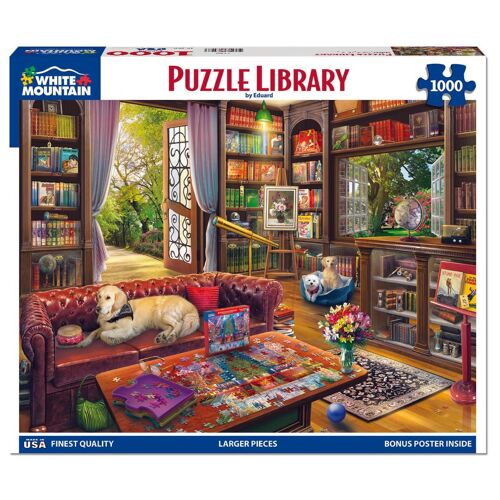 White Mountain Puzzles 724819266371 puzzle Jeu de puzzle 1000 pièces Art